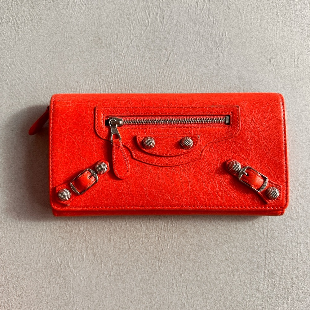 Balenciaga Bifold Unisex Long Wallet